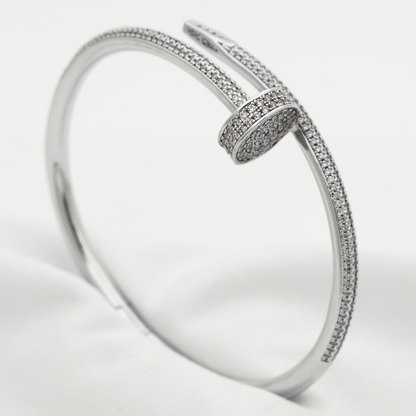 [moco jewelrys]JUSTE BRACELET 3.5MM ALL DIAMONDS