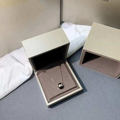 [moco jewelrys]Halskette mit Roségold-Diamanten