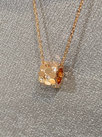 [moco jewelrys]BEE LOVE DIAMANT HALSKETTE