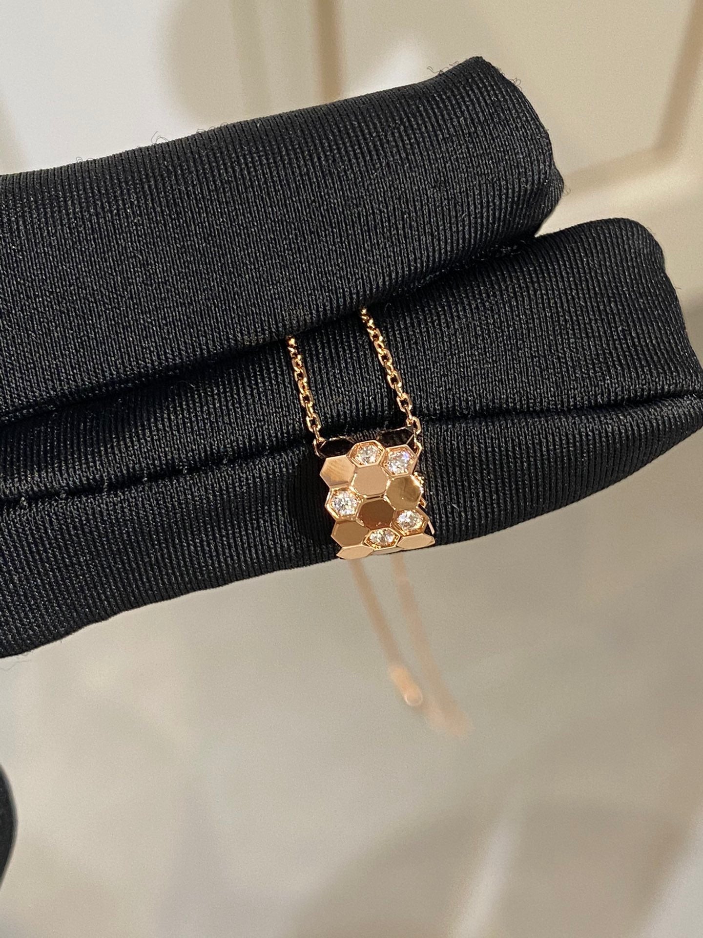 [moco jewelrys]BEE LOVE DIAMANT HALSKETTE