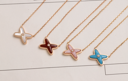 [moco jewelrys]HALSBAND-SETS 1 DIAMANT
