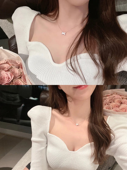 [moco jewelrys]HALSBAND-SETS 1 DIAMANT