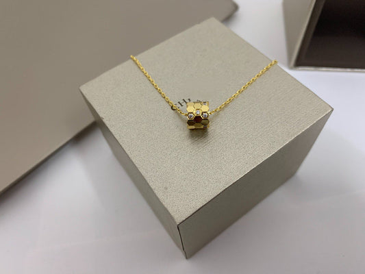 [moco jewelrys]BEE LOVE DIAMANT HALSKETTE