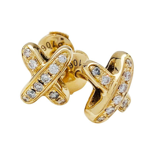 [moco jewelrys]GOLD DIAMANT OHRRINGE SET