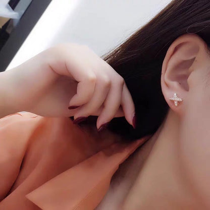 [moco jewelrys]GOLD DIAMANT OHRRINGE SET
