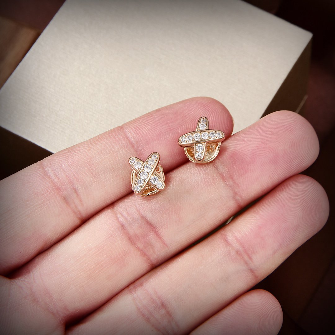 [moco jewelrys]GOLD DIAMANT OHRRINGE SET
