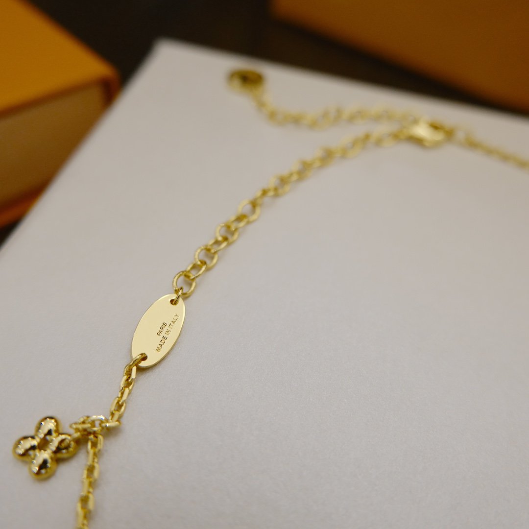 [moco jewelrys]BLOOMING SUPPLE HALSKETTE MESSING
