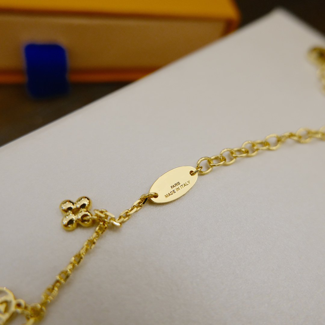 [moco jewelrys]BLOOMING SUPPLE HALSKETTE MESSING