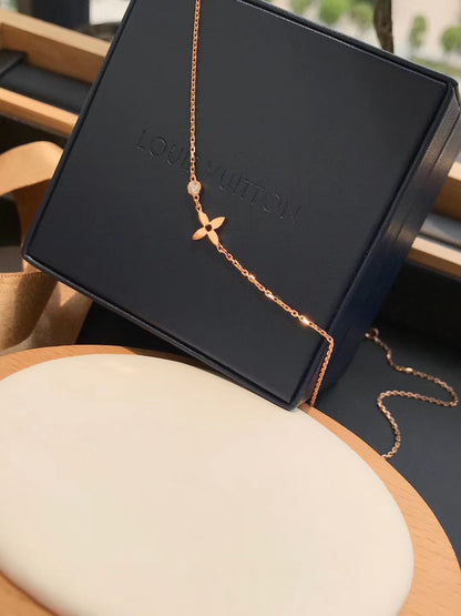 ¡®Moco¡¯BLOSSOM PENDANT PINK GOLD AND DIAMOND