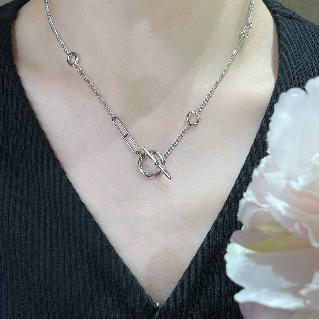 [moco jewelrys]HM STERLING CHAINE D'ANCRE HEART