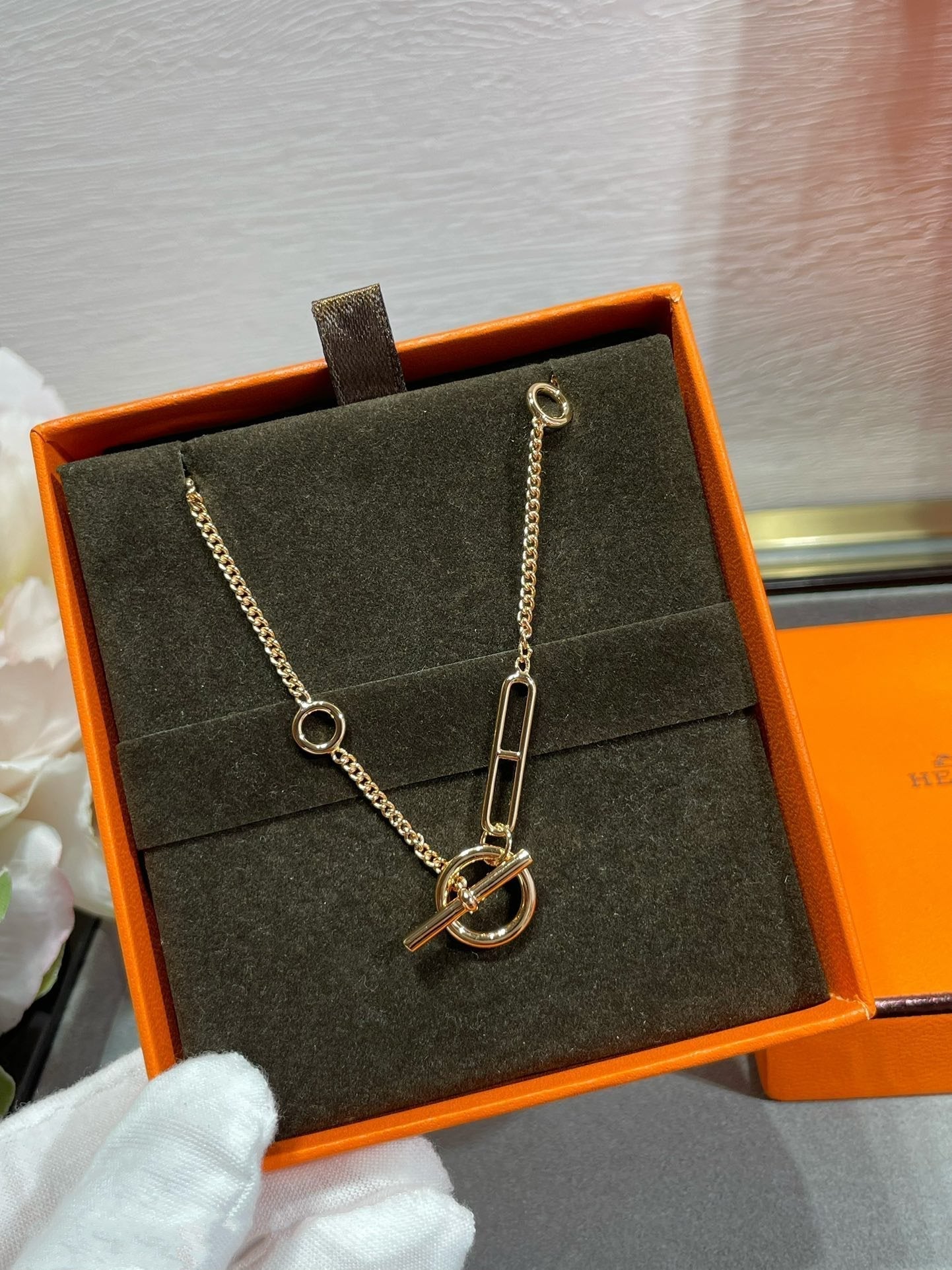 [moco jewelrys]HM STERLING CHAINE D'ANCRE HEART