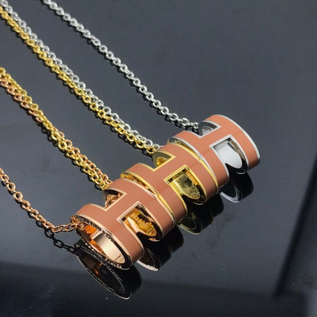 [moco jewelrys]H-HALSKETTE BRAUN
