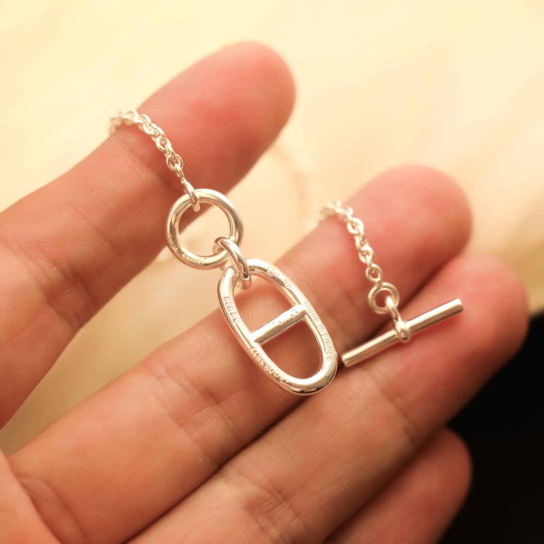 [moco jewelrys]HM CHAINE D'ANCRE ANHÄNGERKETTE STERLING SILBER