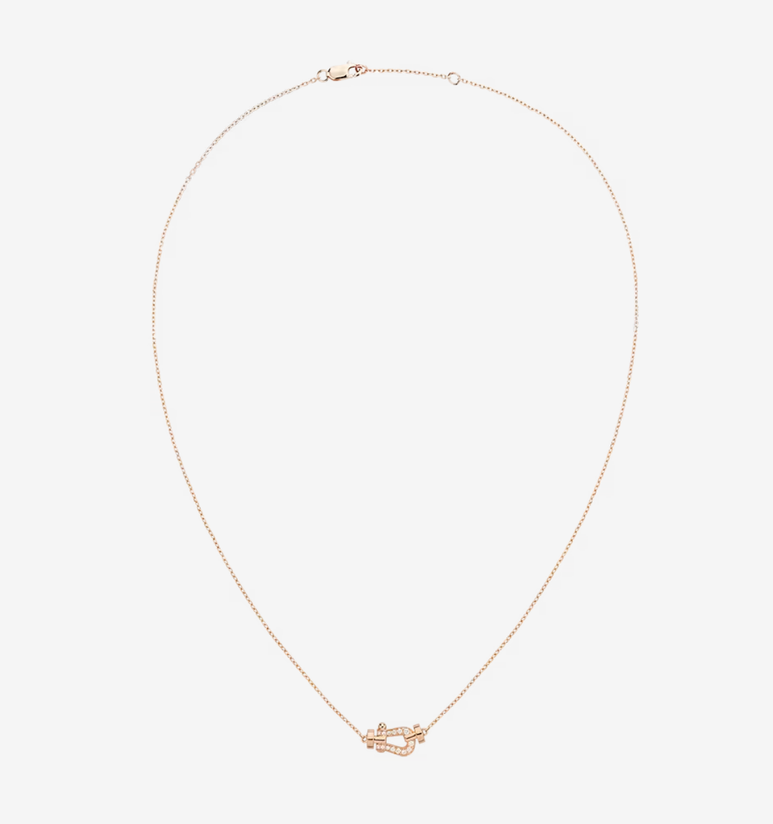 [moco jewelrys]FORCE 10 DIAMANT HALSKETTE AUS ROSÉGOLD MINI MODELL