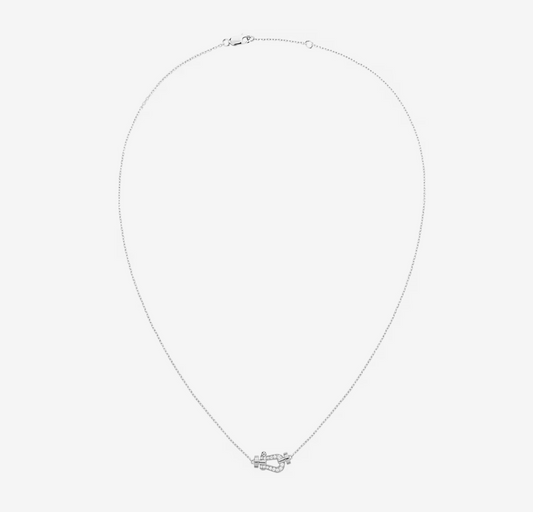 [moco jewelrys]FORCE 10 DIAMOND SILVER NECKLACE MINI MODEL