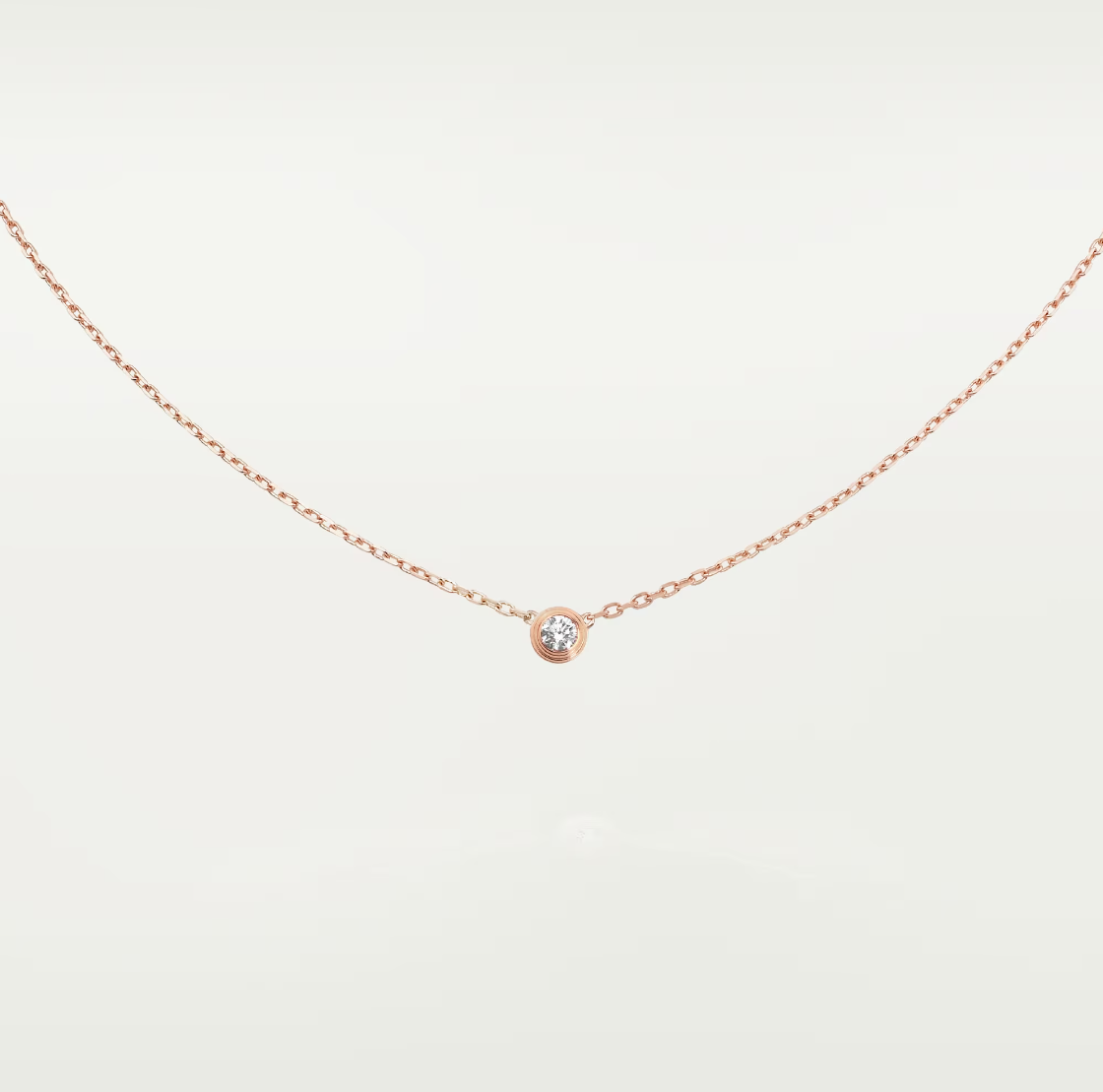 [moco jewelrys]DAMOUR DIAMOND NECKLACE