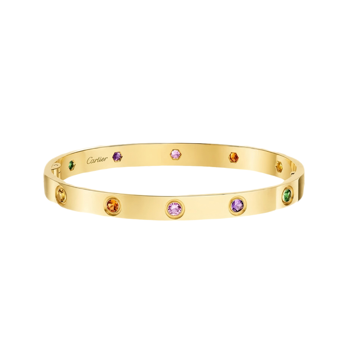 [Moco ]2026 RAINBOW LOVE BRACELET 6.1MM  10 DIAMONDS