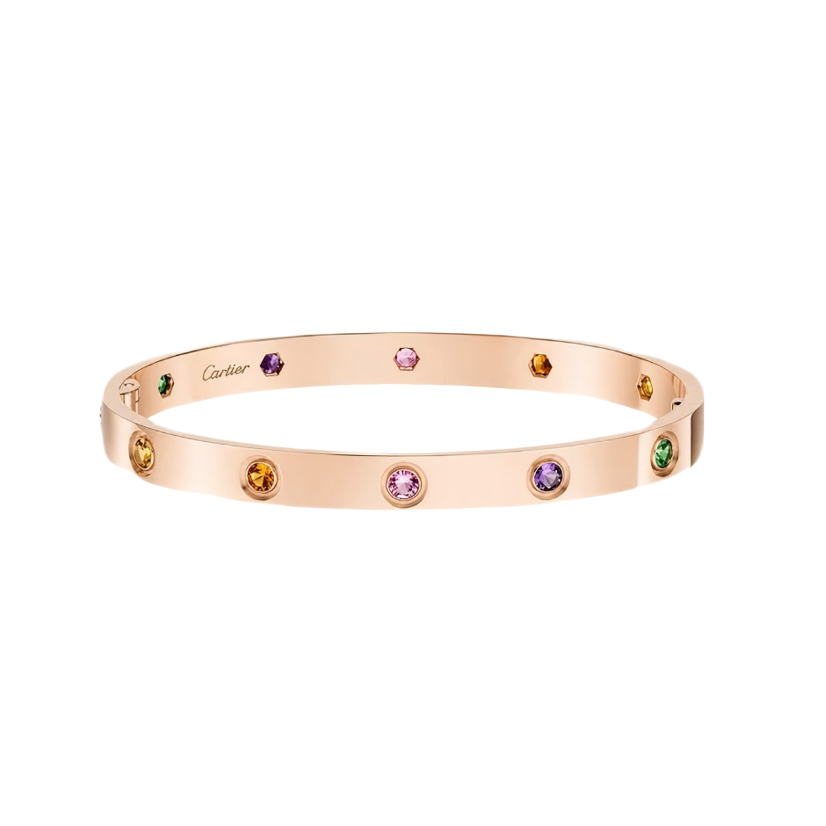 [Moco ]2026 RAINBOW LOVE BRACELET 6.1MM  10 DIAMONDS