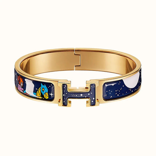 [moco jewelrys]H STERN- UND MOND-ARMBAND 12MM