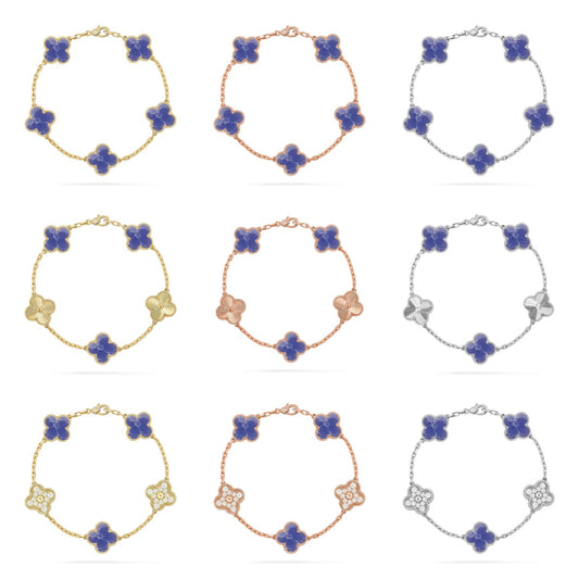 [Moco jewelrys]KLEE 5 MOTIV BLAUE ADERN ARMBAND KOLLEKTION