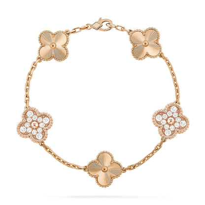 [Moco jewelrys] KLEEBlatt 5 MOTIVE LASER-ARMBAND KOLLEKTION