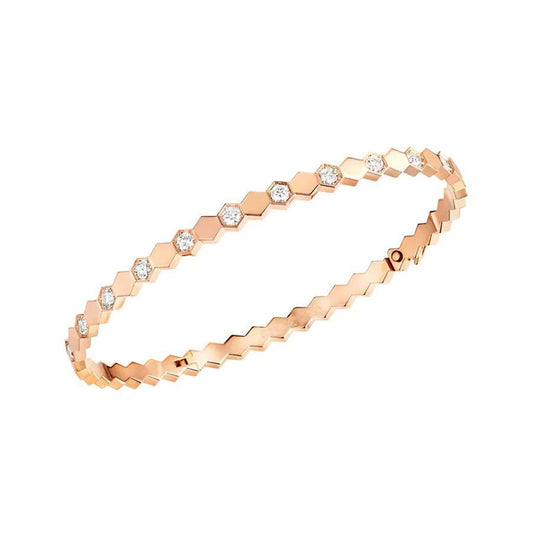 [moco jewelrys]BEE LOVE ROSÉGOLD DIAMANTARMBAND