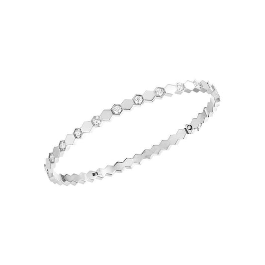 [moco jewelrys]BEE LOVE SILBERNES DIAMANTARMABAND