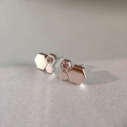 [moco jewelrys]BEE LOVE SILBER DIAMANT OHRRINGE