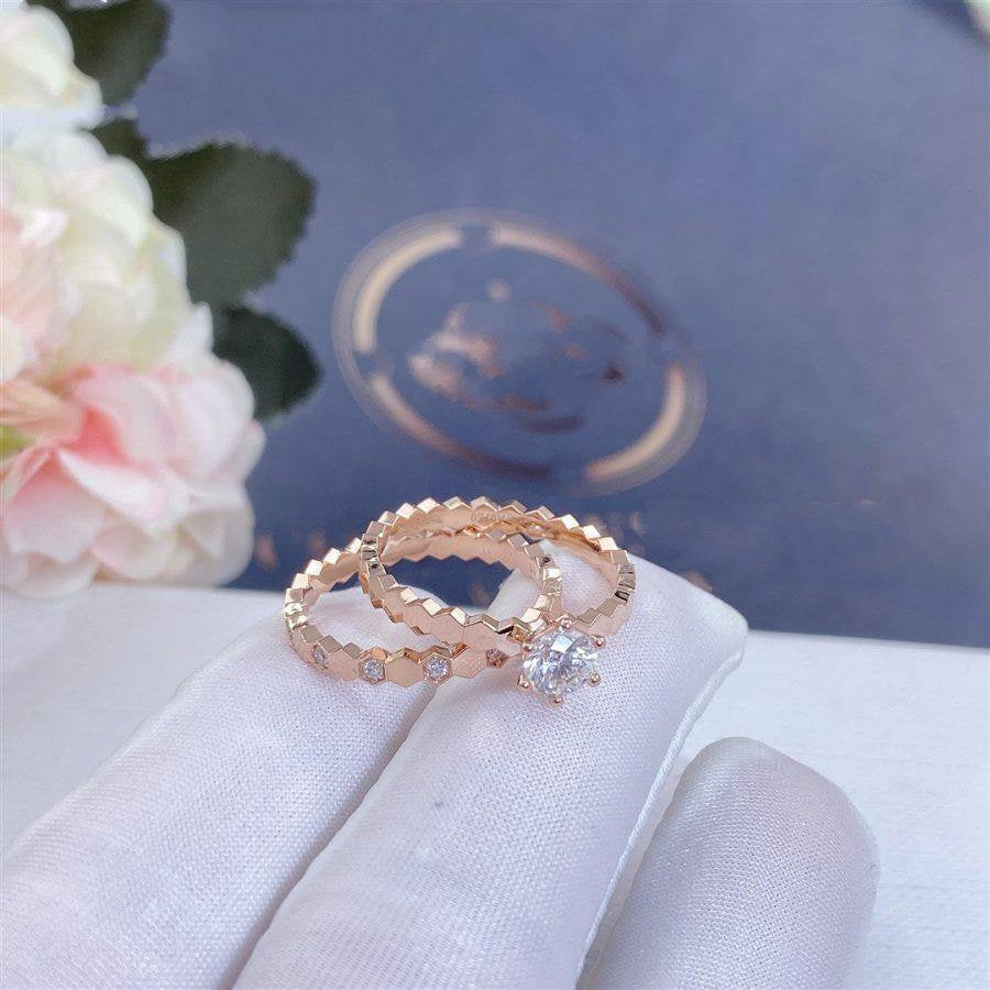 [moco jewelrys]BEE LOVE RING ROSÉGOLD DIAMANT