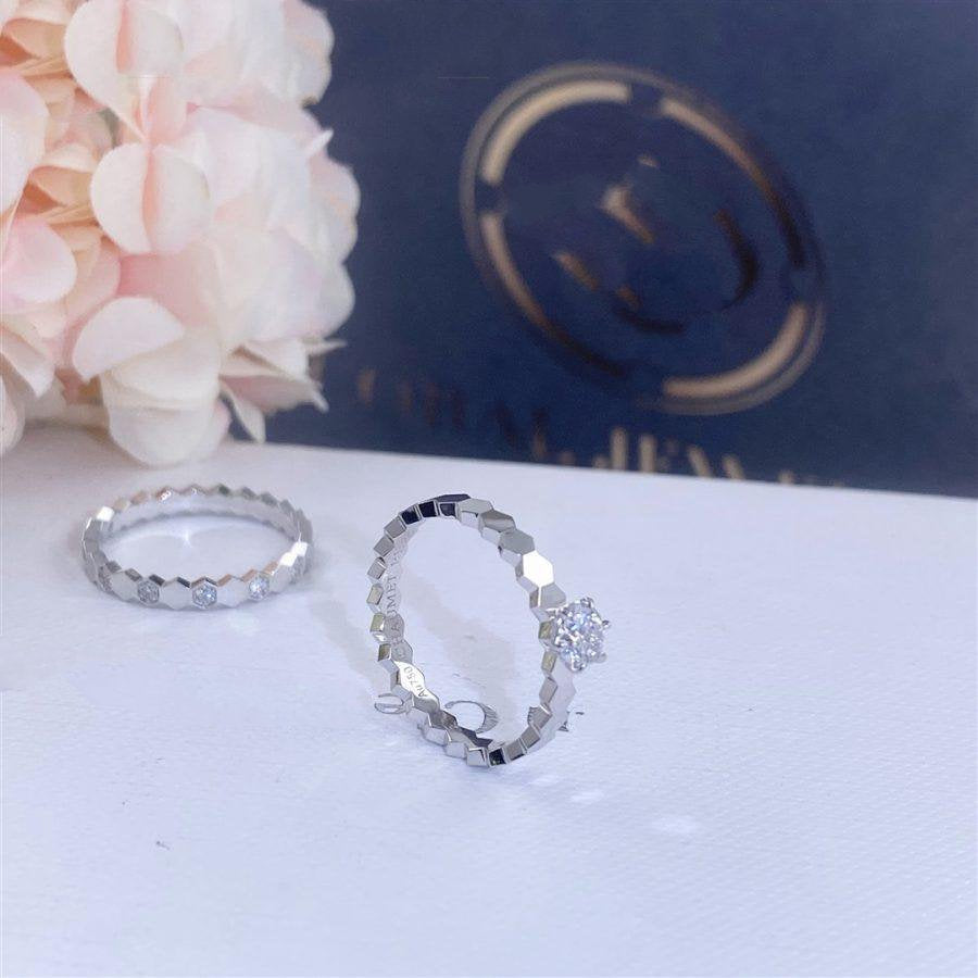 [moco jewelrys]BEE LOVE RING SILBER 1 DIAMANT