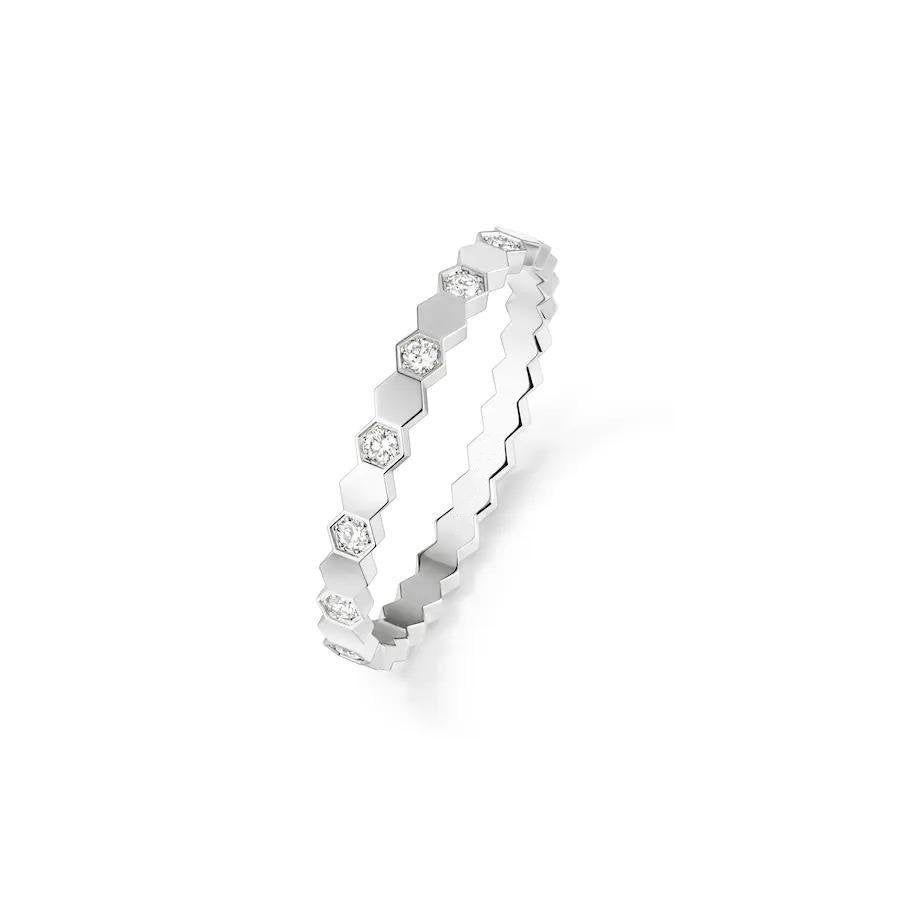 [moco jewelrys]BEE LOVE RING SILVER DIAMOND