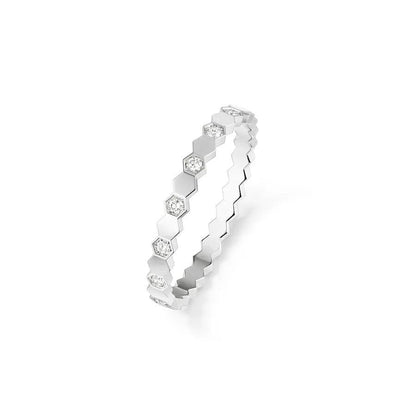 [moco jewelrys]BEE LOVE RING SILVER DIAMOND