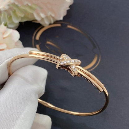 [moco jewelrys]ARMBÄNDER-SET PINK GOLD DIAMONDS
