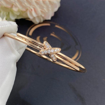 [moco jewelrys]ARMBÄNDER-SET PINK GOLD DIAMONDS