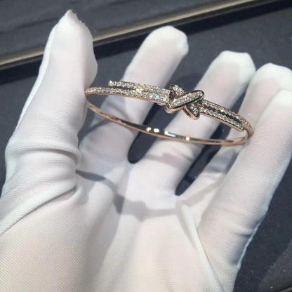 [moco jewelrys]ARMBÄNDER-SET PINKES DIAMANTGOLD