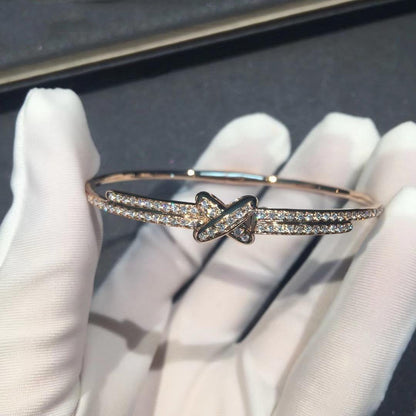 [moco jewelrys]ARMBÄNDER-SET PINKES DIAMANTGOLD
