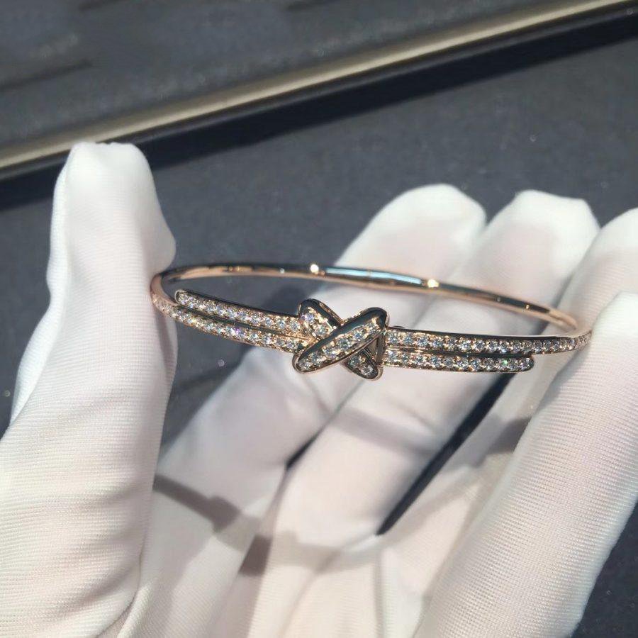 [moco jewelrys]ARMBÄNDER-SET PINKES DIAMANTGOLD