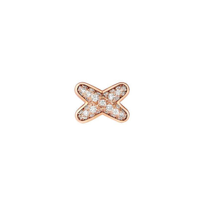 [moco jewelrys]PINK GOLD DIAMOND OHRRINGE
