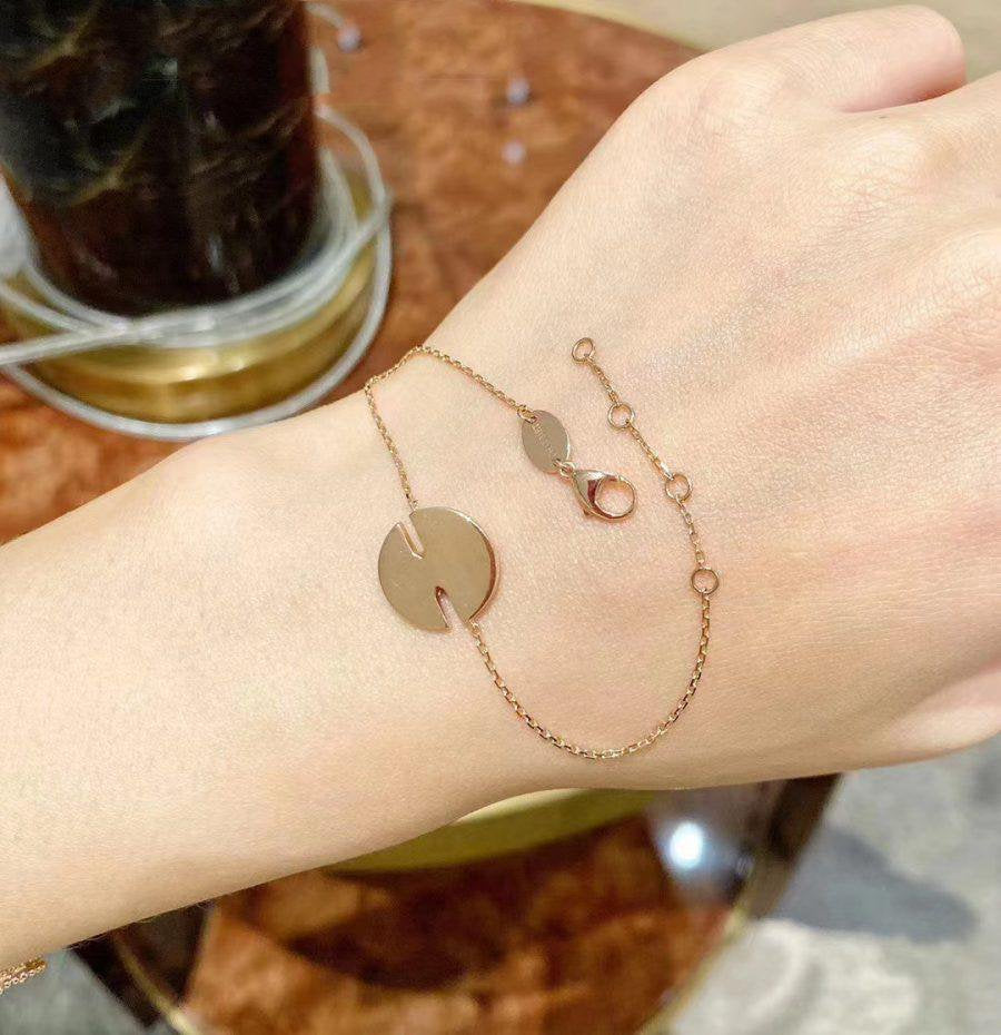 [moco jewelrys]ARMBAND-SETS PERLMUTT ROSÉGOLD DIAMANTEN