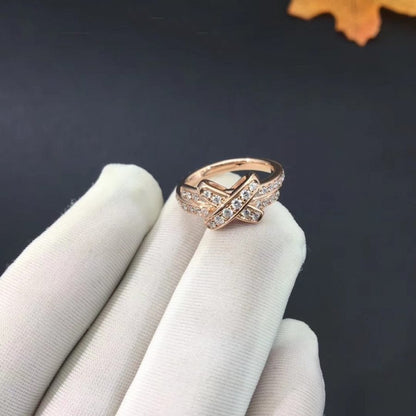[moco jewelrys]JEUX DE RING PINK GOLD DIAMOND
