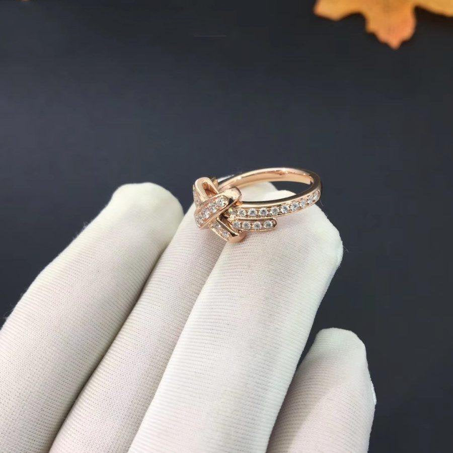 [moco jewelrys]JEUX DE RING PINK GOLD DIAMOND