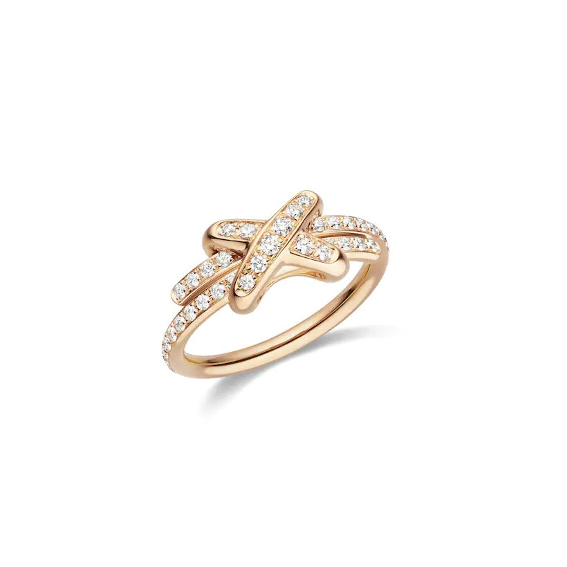 [moco jewelrys]JEUX DE RING PINK GOLD DIAMOND