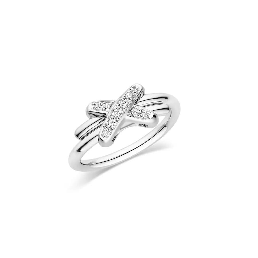 [moco jewelrys]SILBER DIAMANTENRING SET