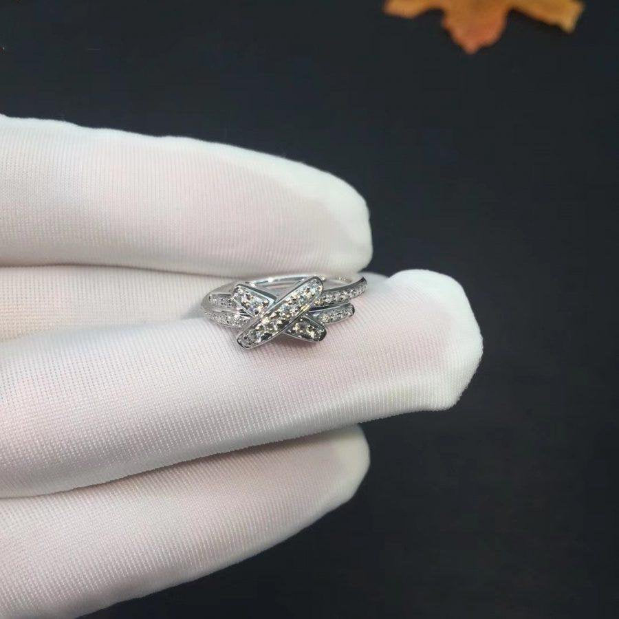[moco jewelrys]SILBER DIAMANTENRING SET