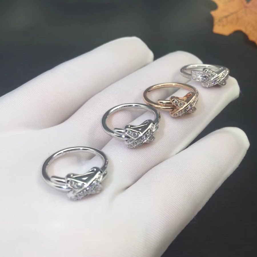 [moco jewelrys]SILBER DIAMANTENRING SET