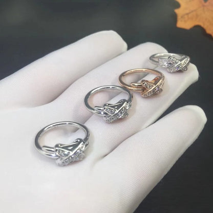[moco jewelrys]SILBER DIAMANTENRING SET