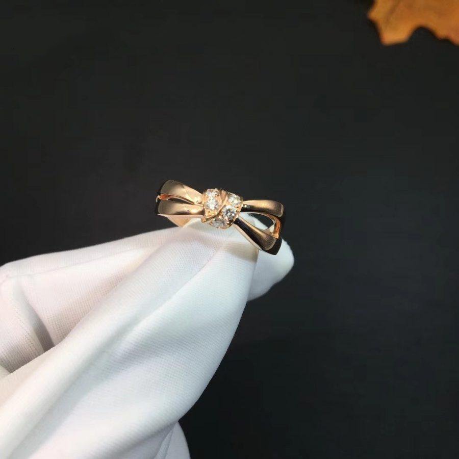 [moco jewelrys]LIENS RING PINK GOLD DIAMOND