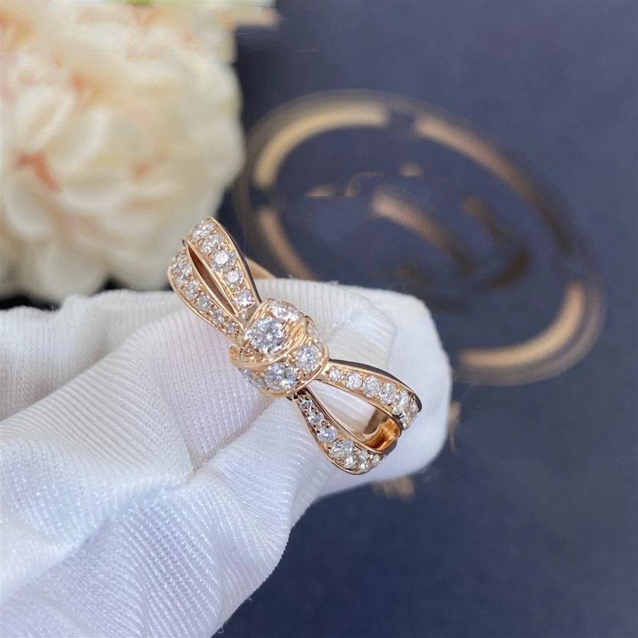 [moco jewelrys]LIENS PINK GOLD DIAMOND RING