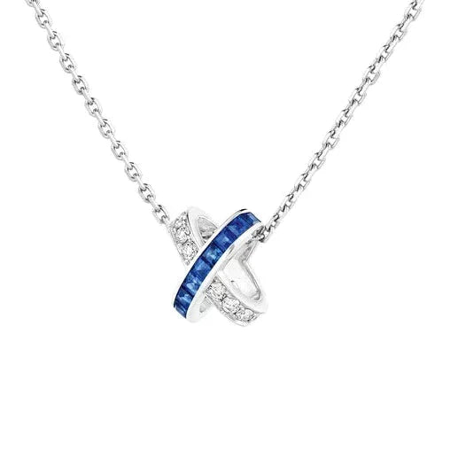 [moco jewelrys]LIENS DIAMOND SILBER HALSKETTE