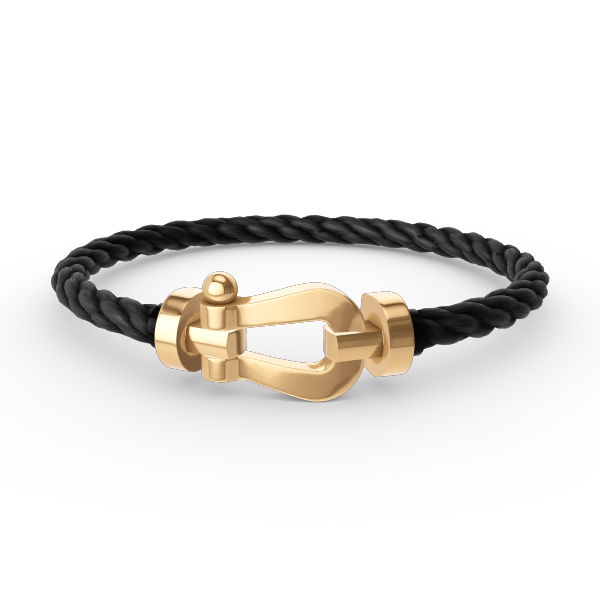 ¡®Moco¡¯FORCE LARGE HORSESHOE NO DIAMOND BRACELET GOLD